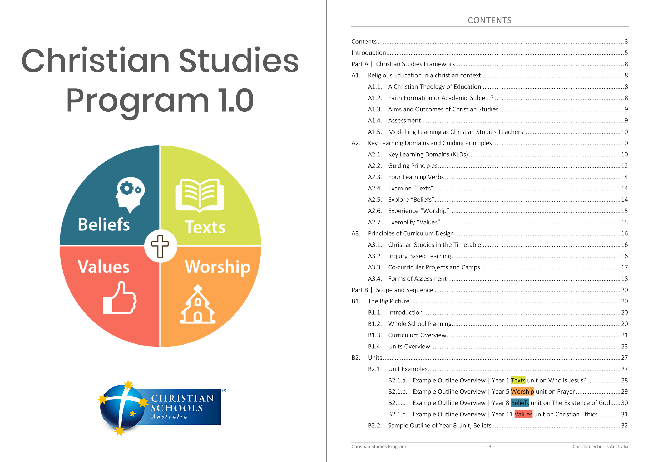Christian Studies Program 1.0